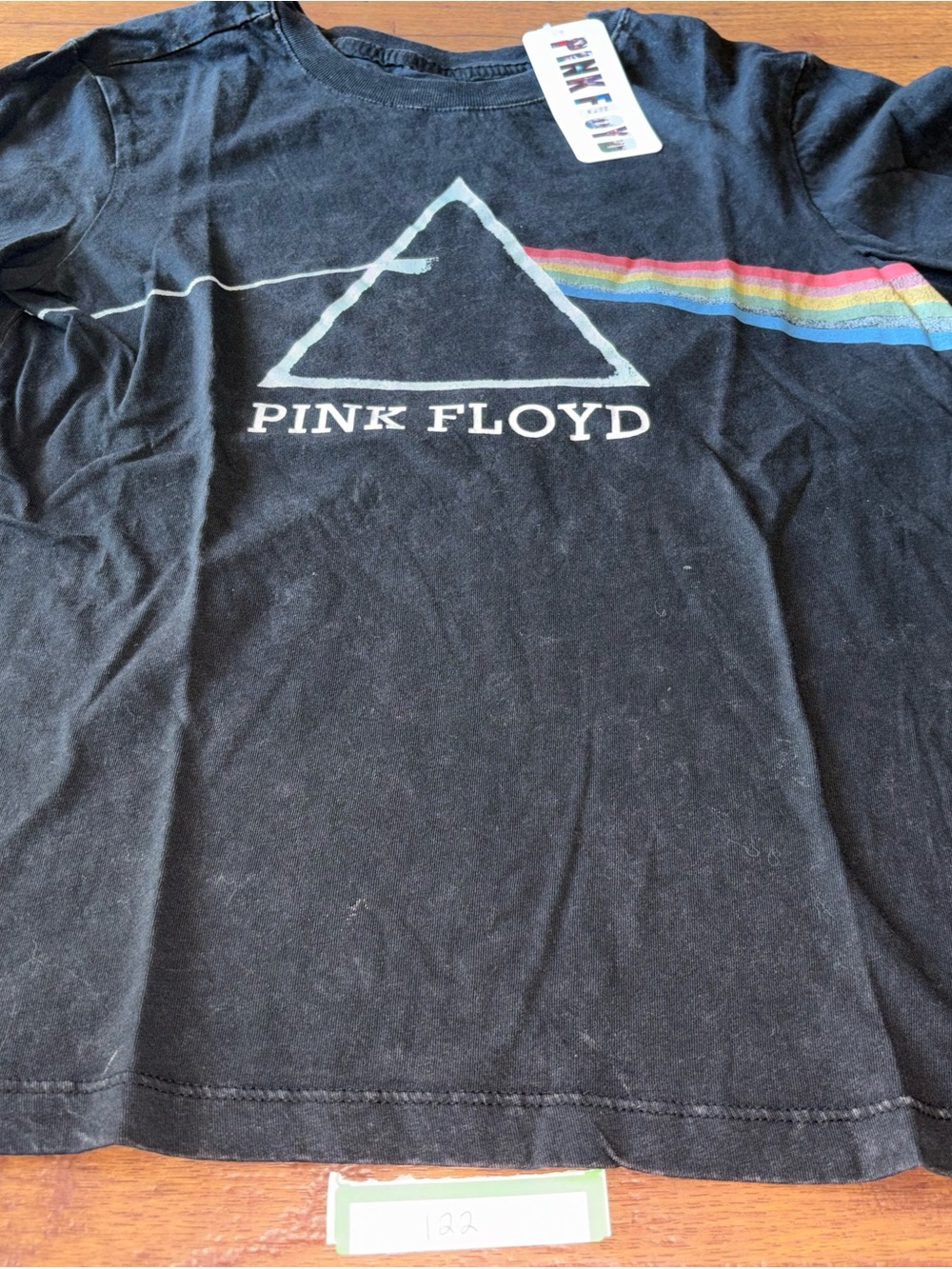 Pink Floyd Black Kids Graphic Tee - Rainbow Prism Design size small new with tag